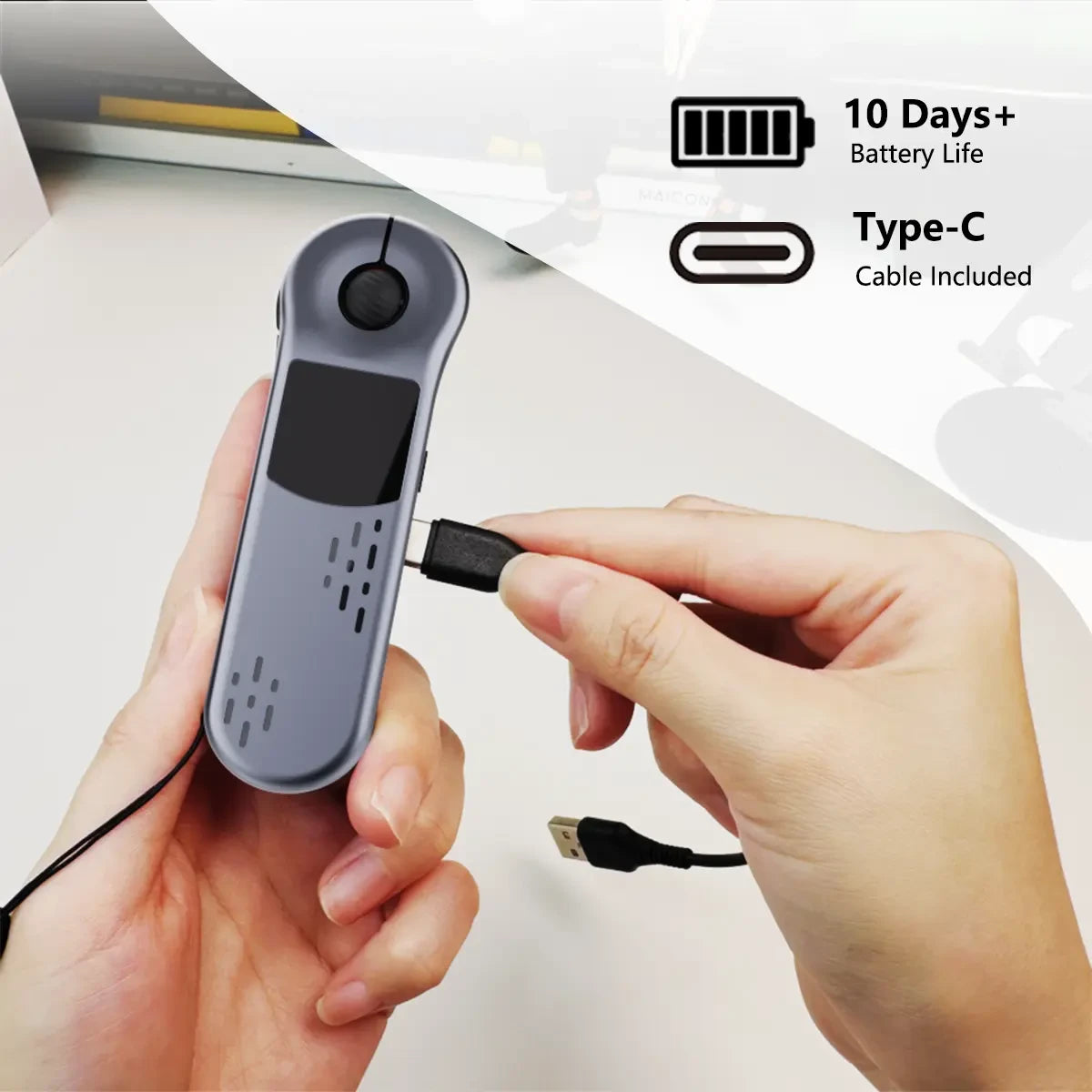 Air Mouse for PC/iOS/Android with Touchpad Rechargeable Wireless Presentation for PPT Pointer Bluetooth 2.4G Remote Control