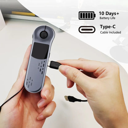 Air Mouse for PC/iOS/Android with Touchpad Rechargeable Wireless Presentation for PPT Pointer Bluetooth 2.4G Remote Control
